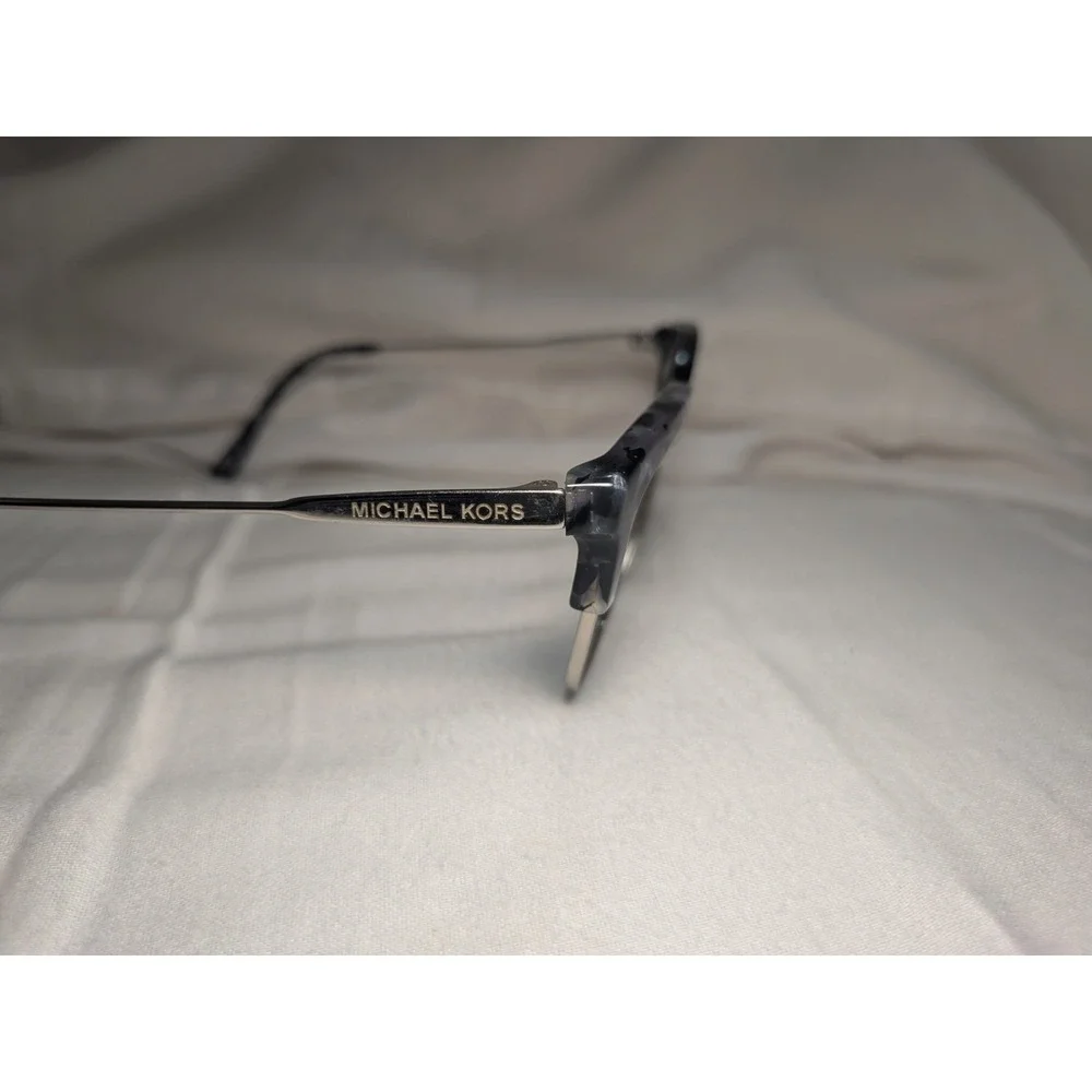 Michael Kors Eyeglasses Womens Black Gray Marble MK3023T Galway 52-16-140